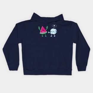 watermelon watermelon lover fruit summer fruit lover melon funny cute watermelons summer fruit watermelon day Kids Hoodie